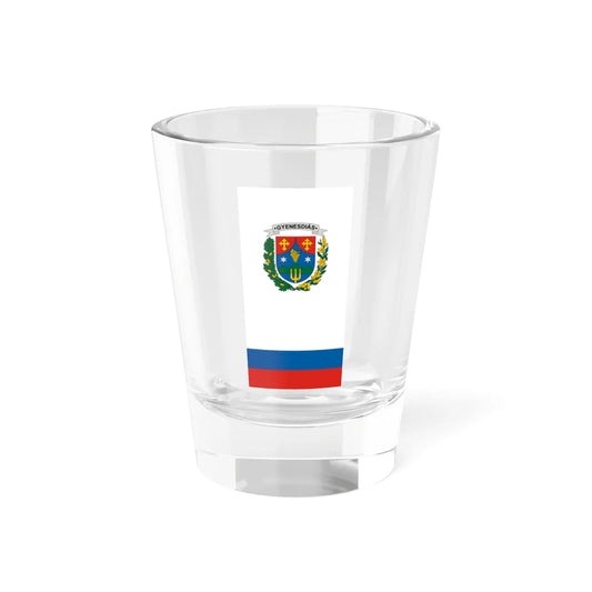 Flag of Gyenesdias vertical (Hungary) Shot Glass 1.5oz 1.5oz - Go Mug Yourself