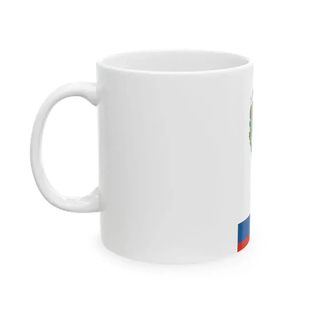 Flag of Gyenesdias vertical (Hungary) White Coffee Mug - Go Mug Yourself