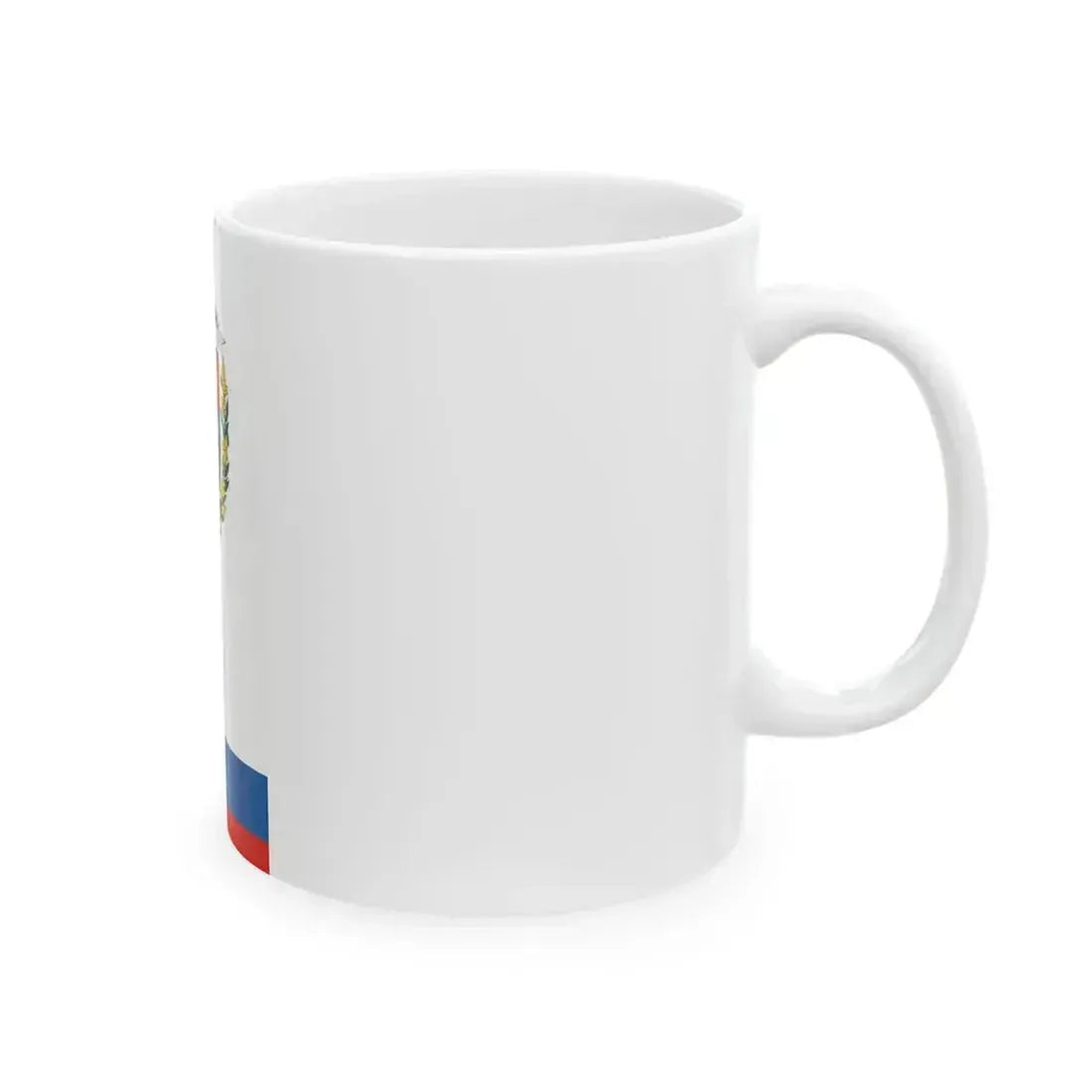 Flag of Gyenesdias vertical (Hungary) White Coffee Mug - Go Mug Yourself