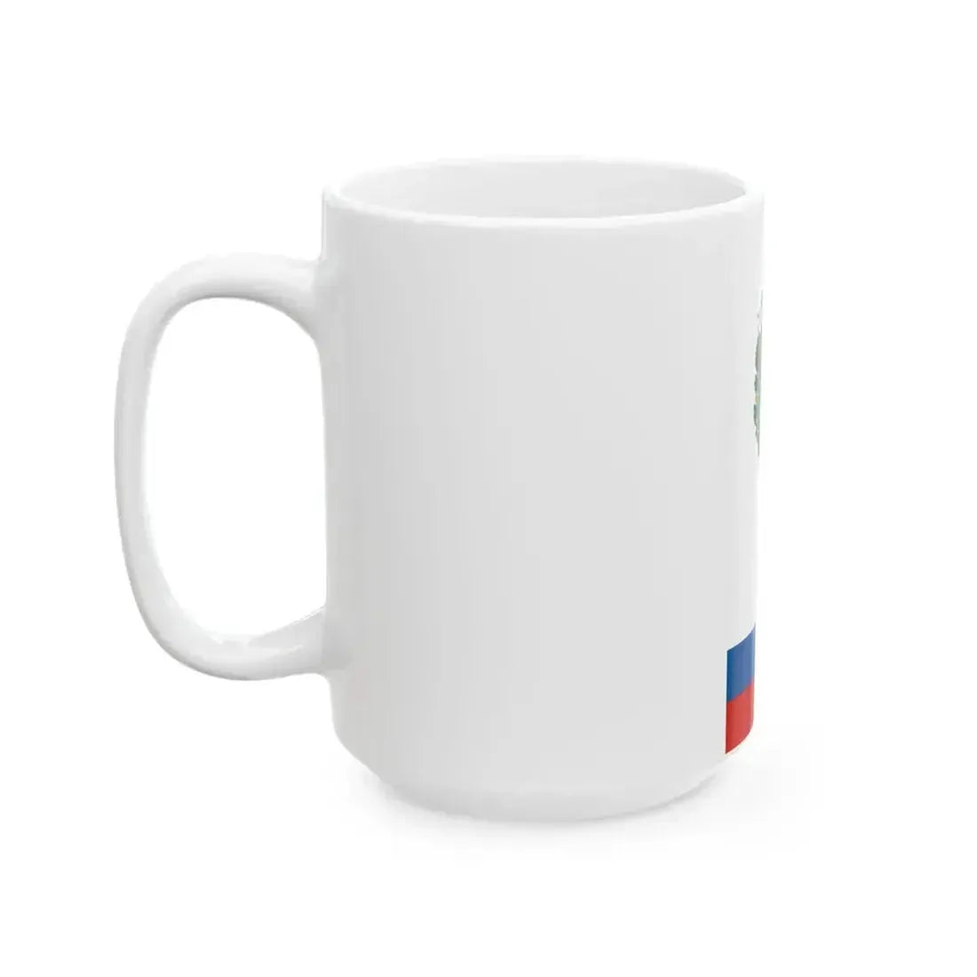 Flag of Gyenesdias vertical (Hungary) White Coffee Mug - Go Mug Yourself