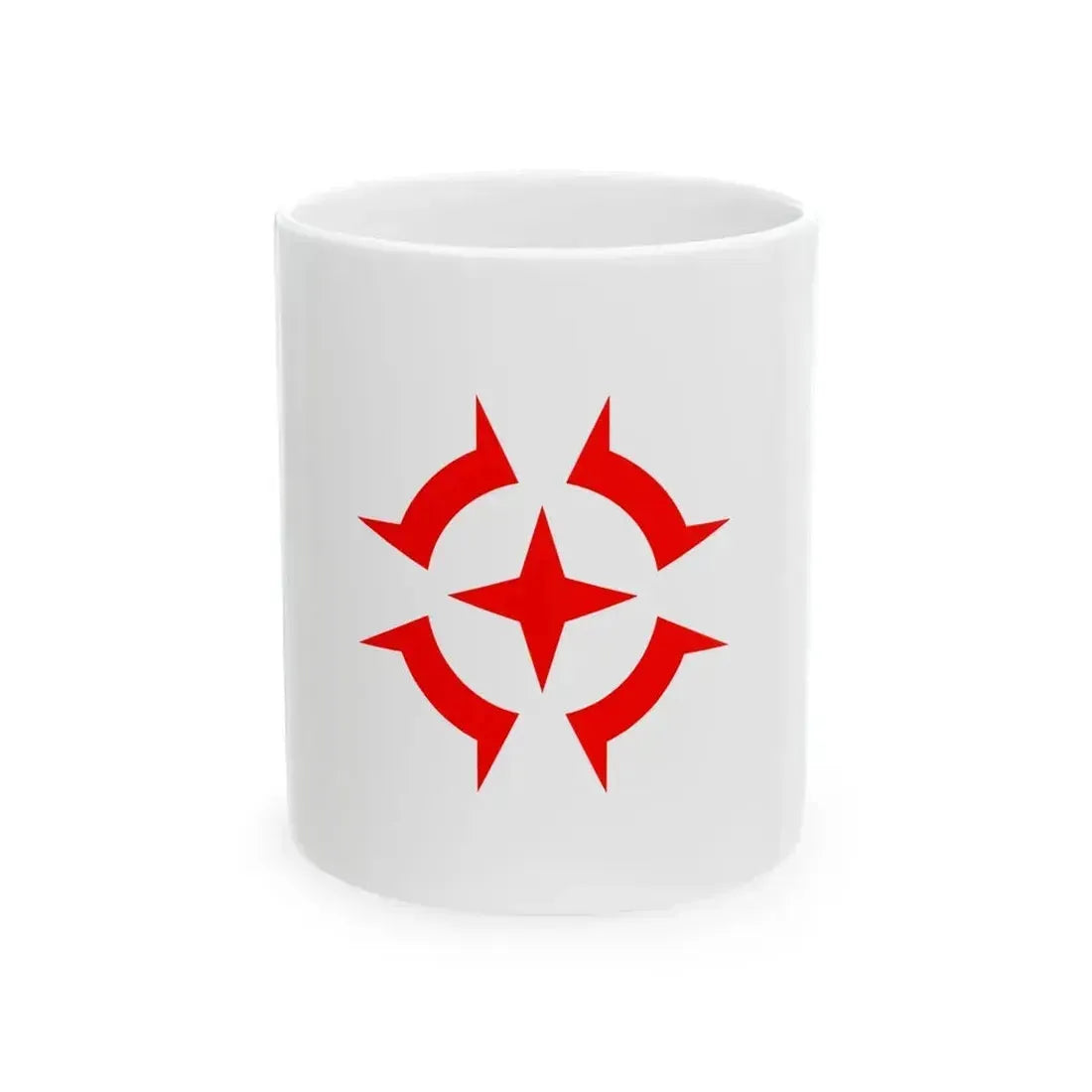 Flag of Gyoda Saitama (Japan) White Coffee Mug 11oz - Go Mug Yourself