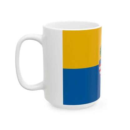 Flag of Gyomro (Hungary) White Coffee Mug - Go Mug Yourself