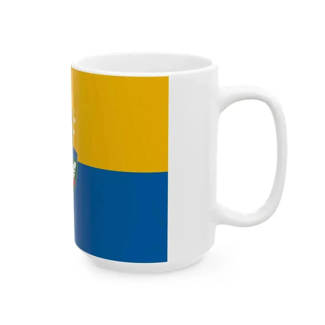 Flag of Gyomro (Hungary) White Coffee Mug - Go Mug Yourself