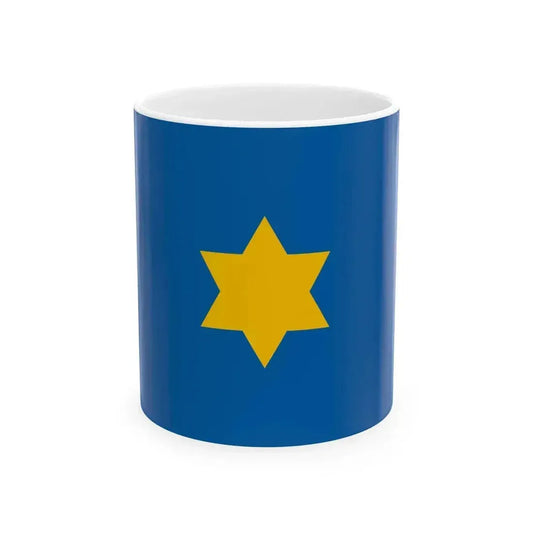 Flag of Gyongyos 1941 (Hungary) White Coffee Mug 11oz - Go Mug Yourself