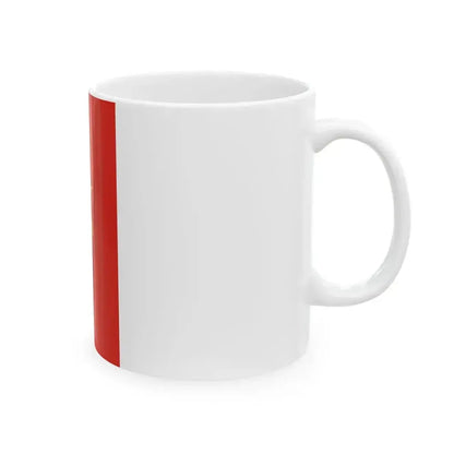 Flag of Gyongyosfalu (Hungary) White Coffee Mug - Go Mug Yourself