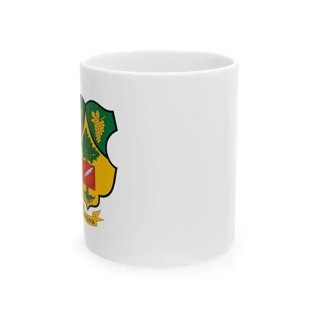 Flag of Gyonk (Hungary) White Coffee Mug 11oz - Go Mug Yourself