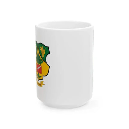 Flag of Gyonk (Hungary) White Coffee Mug 15oz - Go Mug Yourself