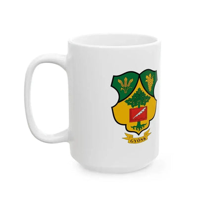Flag of Gyonk (Hungary) White Coffee Mug - Go Mug Yourself