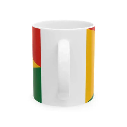 Flag of Gyorvar (Hungary) White Coffee Mug - Go Mug Yourself