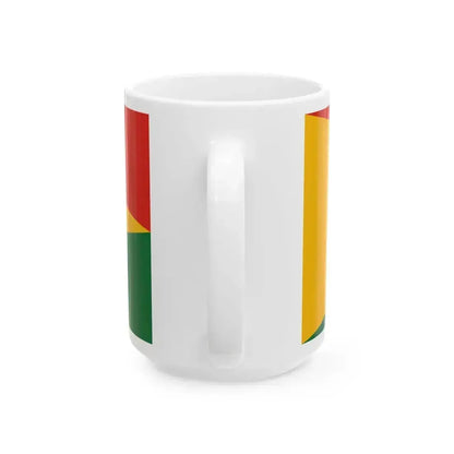 Flag of Gyorvar (Hungary) White Coffee Mug - Go Mug Yourself