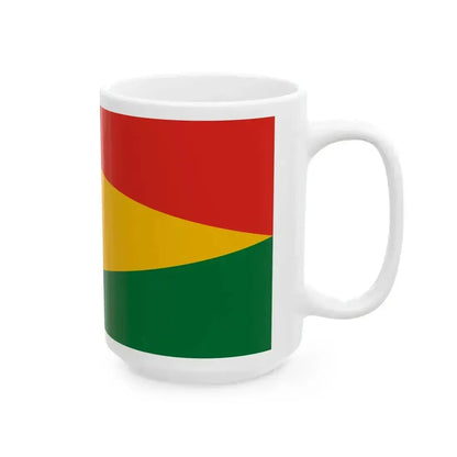 Flag of Gyorvar (Hungary) White Coffee Mug - Go Mug Yourself