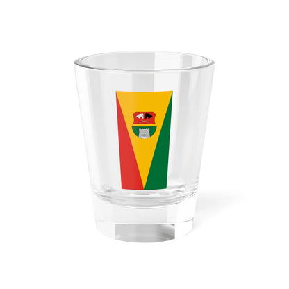 Flag of Gyorvar vertical (Hungary) Shot Glass 1.5oz 1.5oz - Go Mug Yourself