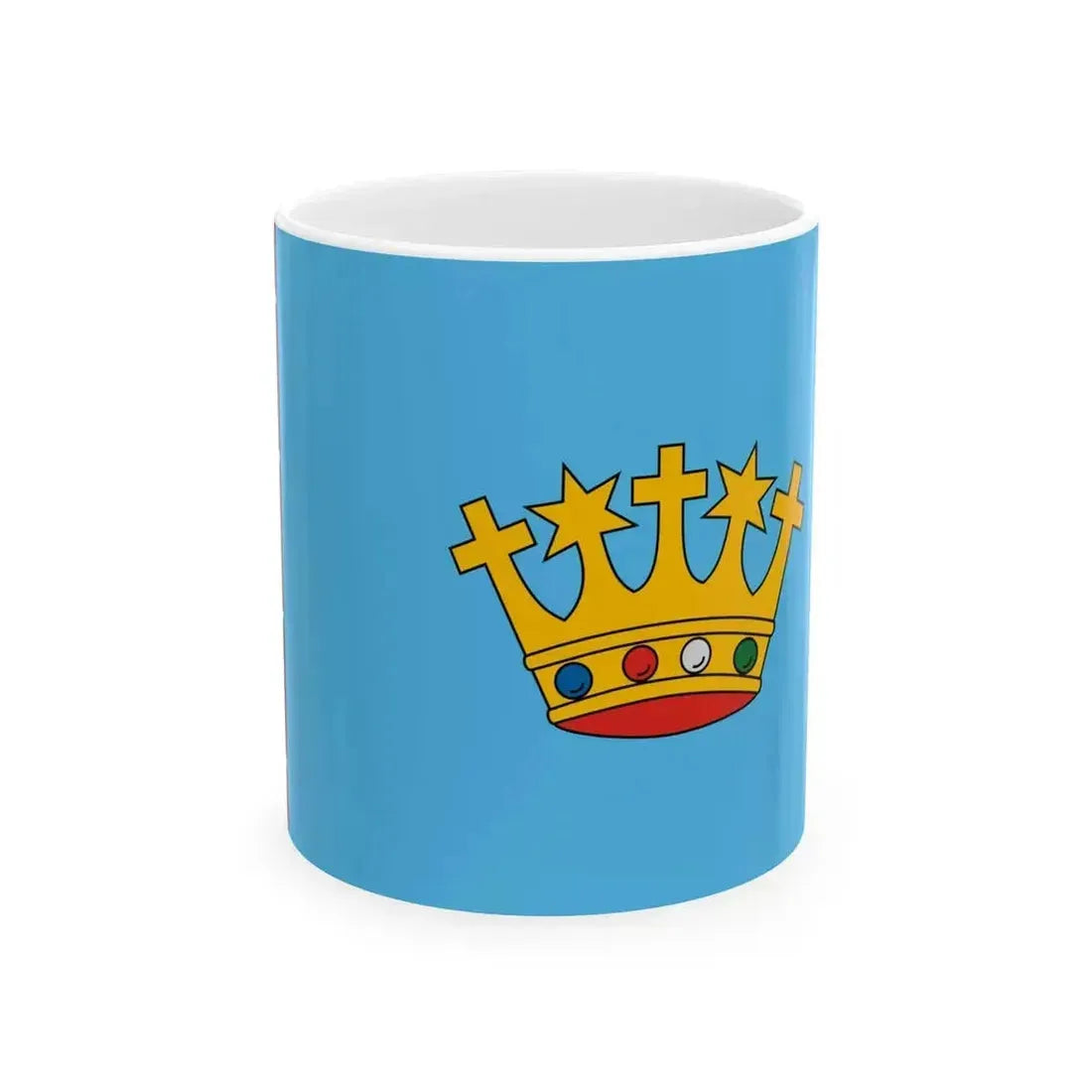 Flag of Gyula (Hungary) White Coffee Mug 11oz - Go Mug Yourself