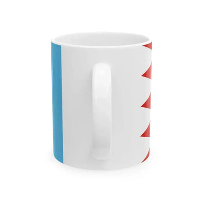 Flag of Gyula (Hungary) White Coffee Mug - Go Mug Yourself