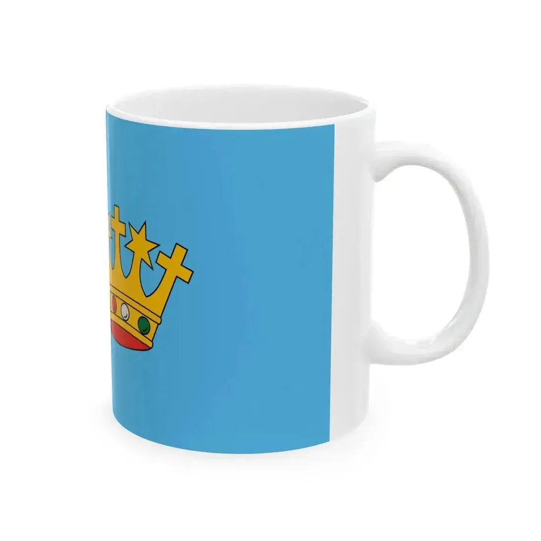 Flag of Gyula (Hungary) White Coffee Mug - Go Mug Yourself