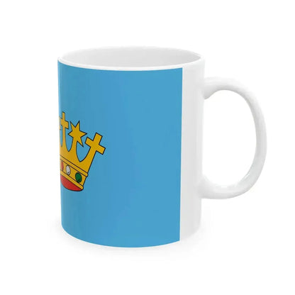 Flag of Gyula (Hungary) White Coffee Mug - Go Mug Yourself