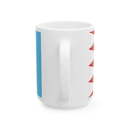 Flag of Gyula (Hungary) White Coffee Mug - Go Mug Yourself