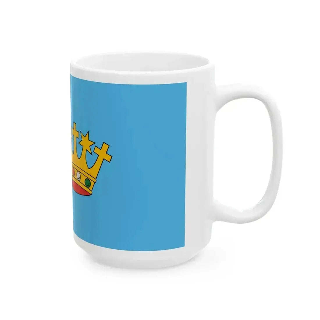 Flag of Gyula (Hungary) White Coffee Mug - Go Mug Yourself