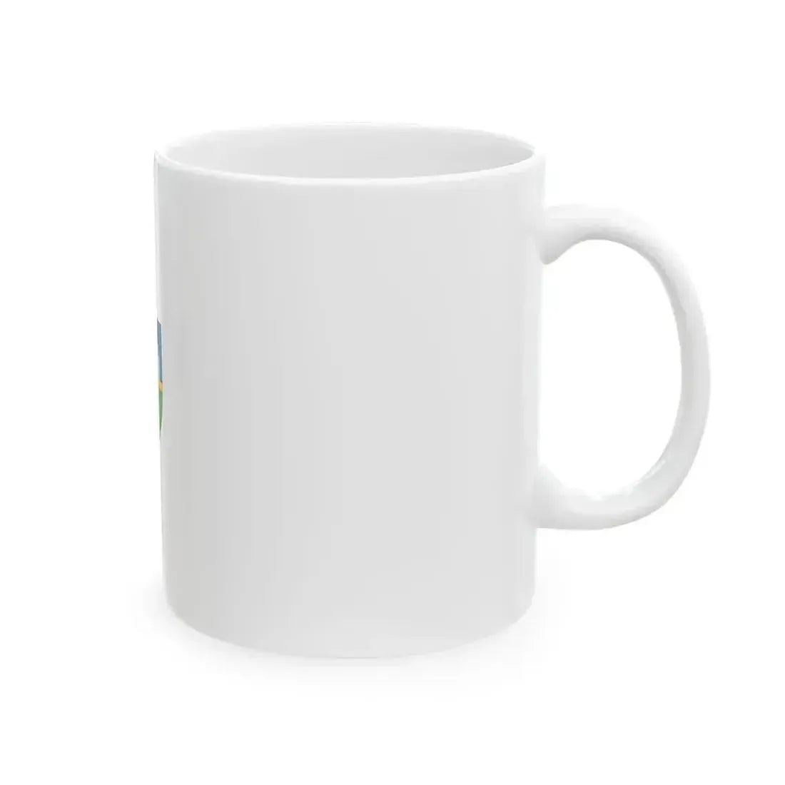 Flag of Gyulakeszi vertical (Hungary) White Coffee Mug - Go Mug Yourself