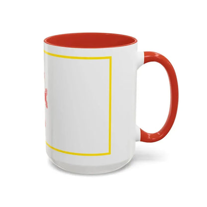 Flag of Gyumri Armenia - Accent Coffee Mug - Go Mug Yourself