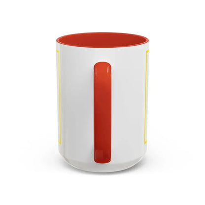 Flag of Gyumri Armenia - Accent Coffee Mug - Go Mug Yourself