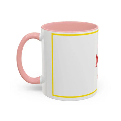 Flag of Gyumri Armenia - Accent Coffee Mug - Go Mug Yourself