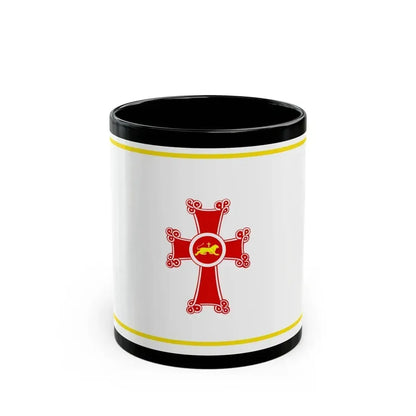 Flag of Gyumri Armenia - Black Coffee Mug 11oz - Go Mug Yourself