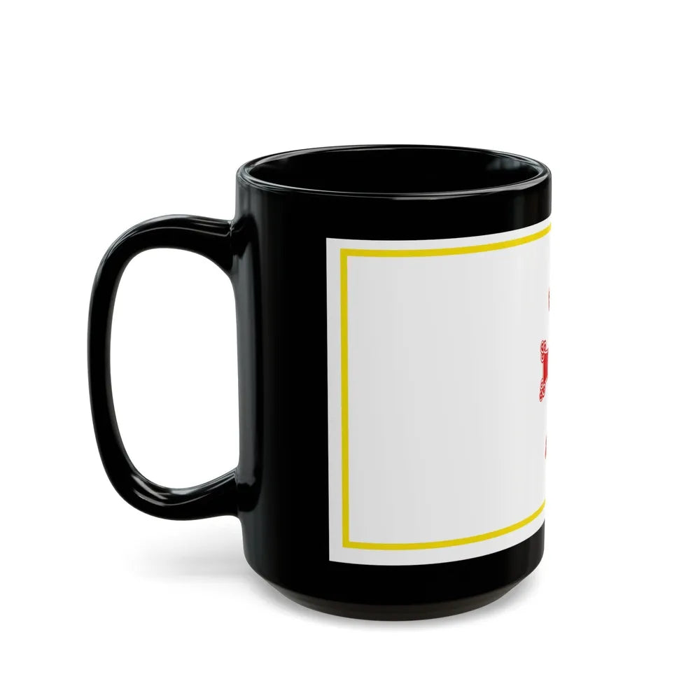 Flag of Gyumri Armenia - Black Coffee Mug-Go Mug Yourself