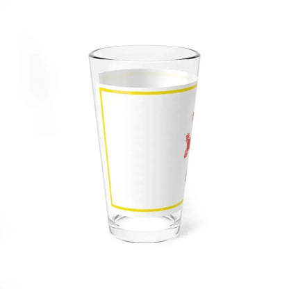 Flag of Gyumri Armenia - Pint Glass 16oz - Go Mug Yourself