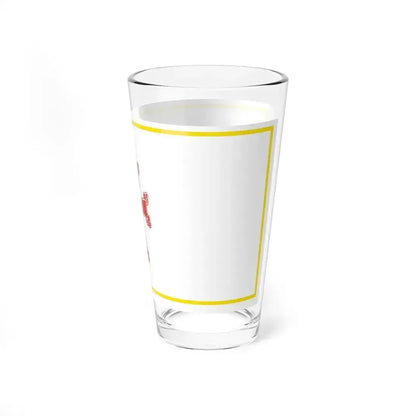Flag of Gyumri Armenia - Pint Glass 16oz - Go Mug Yourself