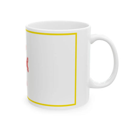 Flag of Gyumri Armenia - White Coffee Mug-Go Mug Yourself