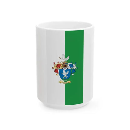 Flag of Gyurus (Hungary) White Coffee Mug 15oz - Go Mug Yourself