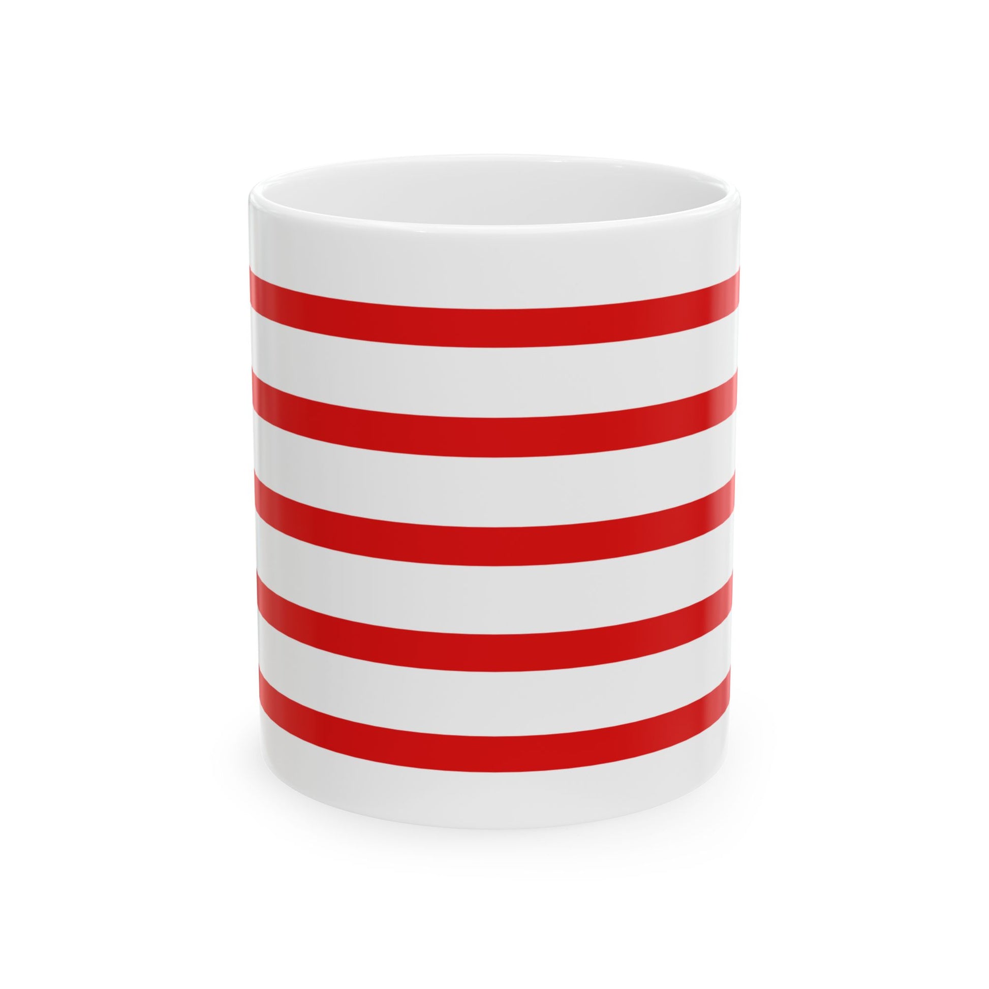 Flag of Haacht (Belgium) White Coffee Mug-11oz-Go Mug Yourself