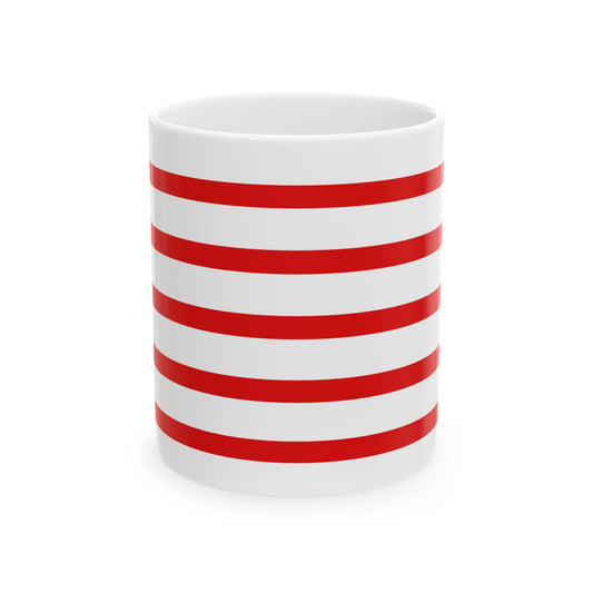 Flag of Haacht (Belgium) White Coffee Mug-11oz-Go Mug Yourself