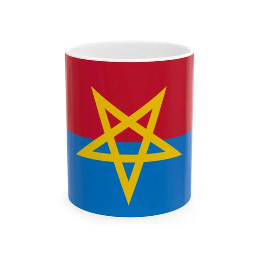 Flag of Haaksbergen (Netherlands) White Coffee Mug 11oz - Go Mug Yourself