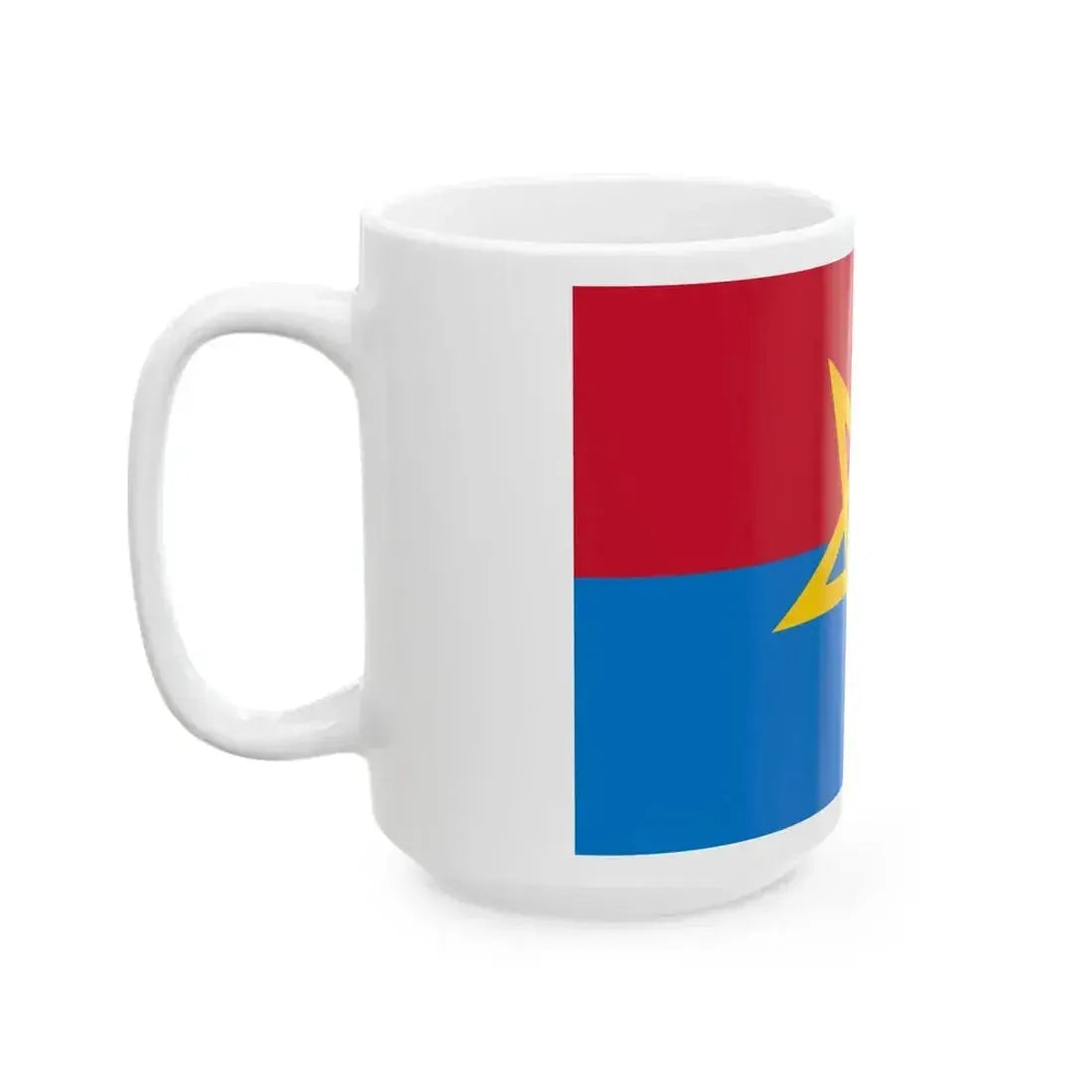 Flag of Haaksbergen (Netherlands) White Coffee Mug - Go Mug Yourself