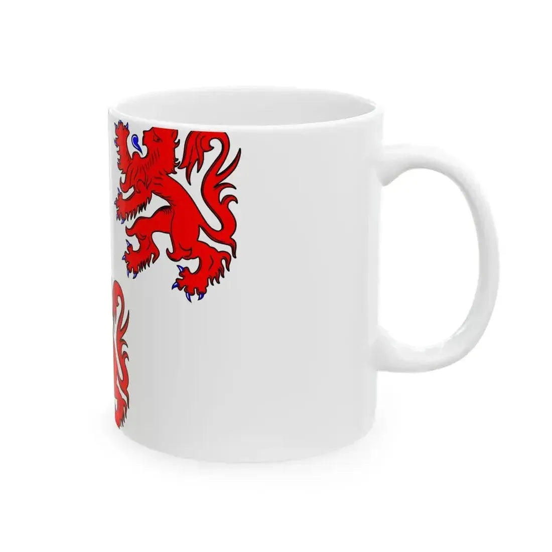 Flag of Haaltert (Belgium) White Coffee Mug - Go Mug Yourself