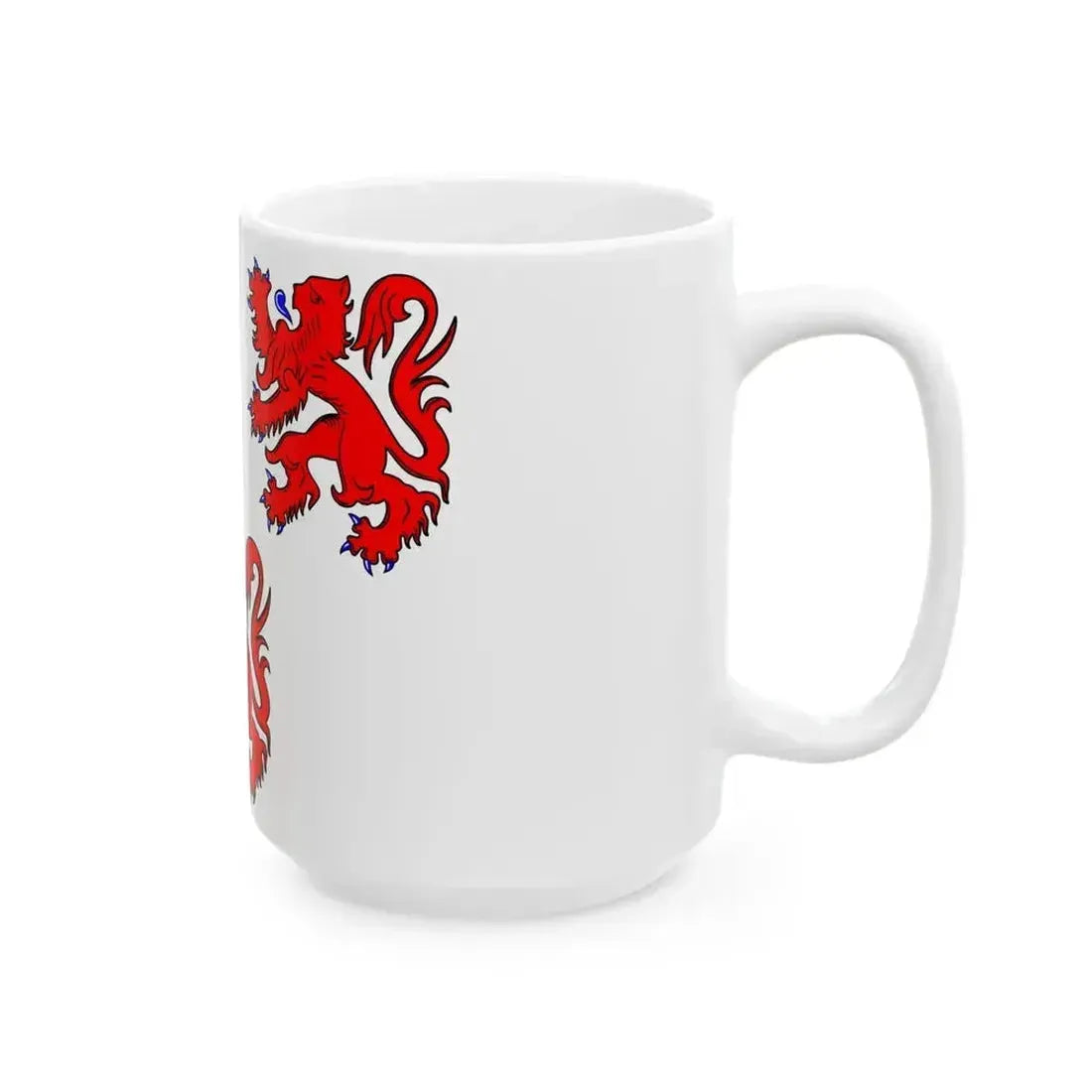 Flag of Haaltert (Belgium) White Coffee Mug - Go Mug Yourself