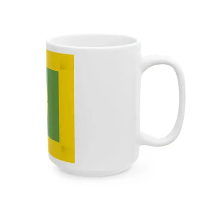 Flag of Haboro Hokkaido fringed (Japan) White Coffee Mug - Go Mug Yourself