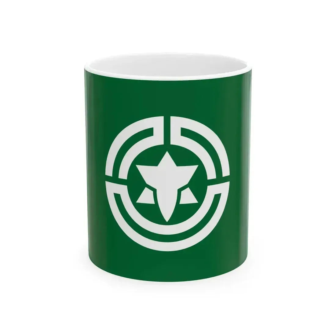 Flag of Haboro Hokkaido (Japan) White Coffee Mug 11oz - Go Mug Yourself