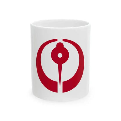 Flag of Hachinohe Aomori (Japan) White Coffee Mug 11oz - Go Mug Yourself