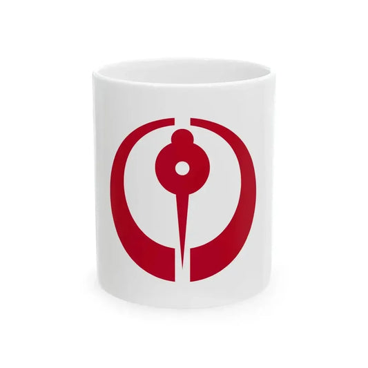 Flag of Hachinohe Aomori (Japan) White Coffee Mug 11oz - Go Mug Yourself