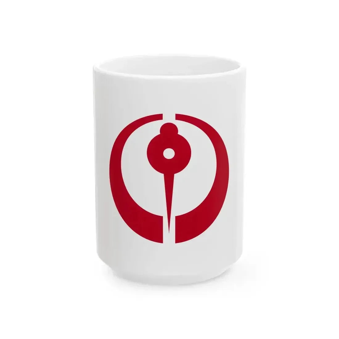 Flag of Hachinohe Aomori (Japan) White Coffee Mug 15oz - Go Mug Yourself