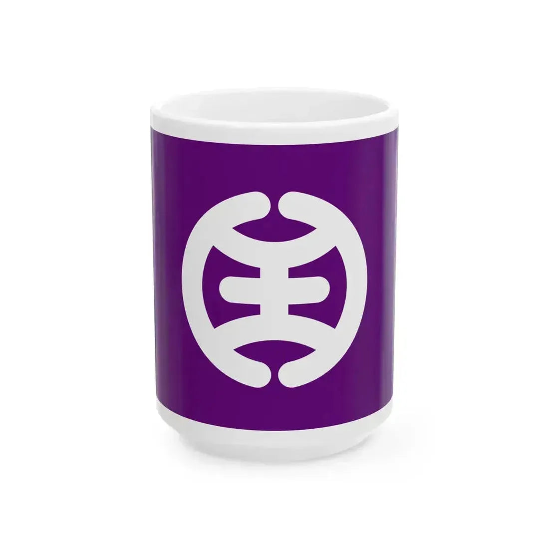 Flag of Hachioji Tokyo (Japan) White Coffee Mug 15oz - Go Mug Yourself