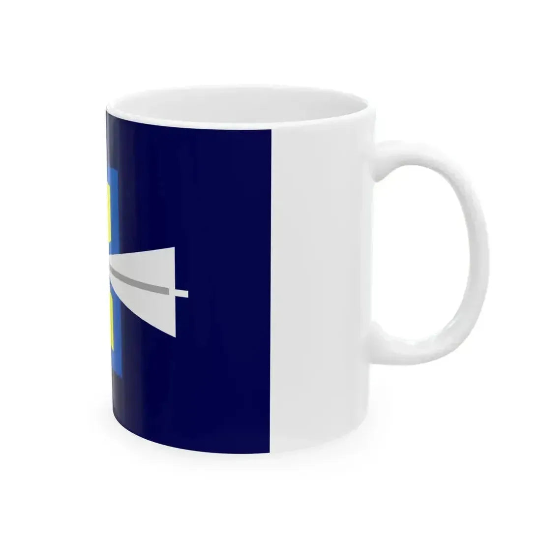 Flag of Hachirogata Akita (Japan) White Coffee Mug - Go Mug Yourself
