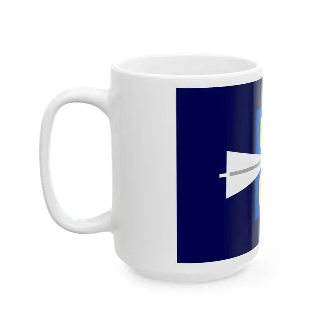 Flag of Hachirogata Akita (Japan) White Coffee Mug - Go Mug Yourself