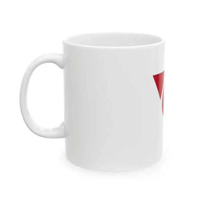 Flag of Hadano Kanagawa (Japan) White Coffee Mug - Go Mug Yourself