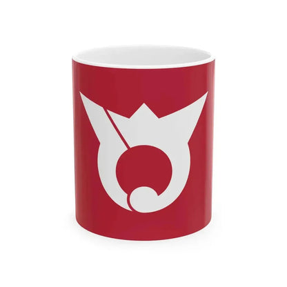 Flag of Haebaru Okinawa (Japan) White Coffee Mug 11oz - Go Mug Yourself