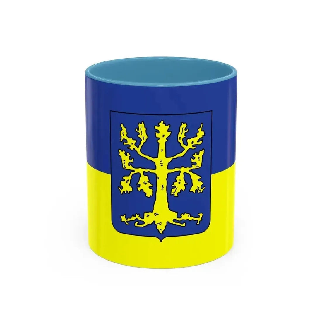 Flag of Hagen Germany - Accent Coffee Mug 11oz Light Blue - Go Mug Yourself