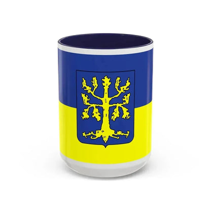 Flag of Hagen Germany - Accent Coffee Mug 15oz Navy - Go Mug Yourself